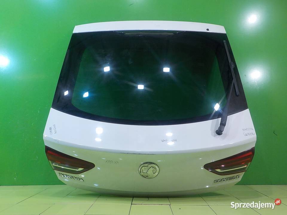 OPEL INSIGNIA B 16 CDTI 18r klapa tyl mazowieckie Suków