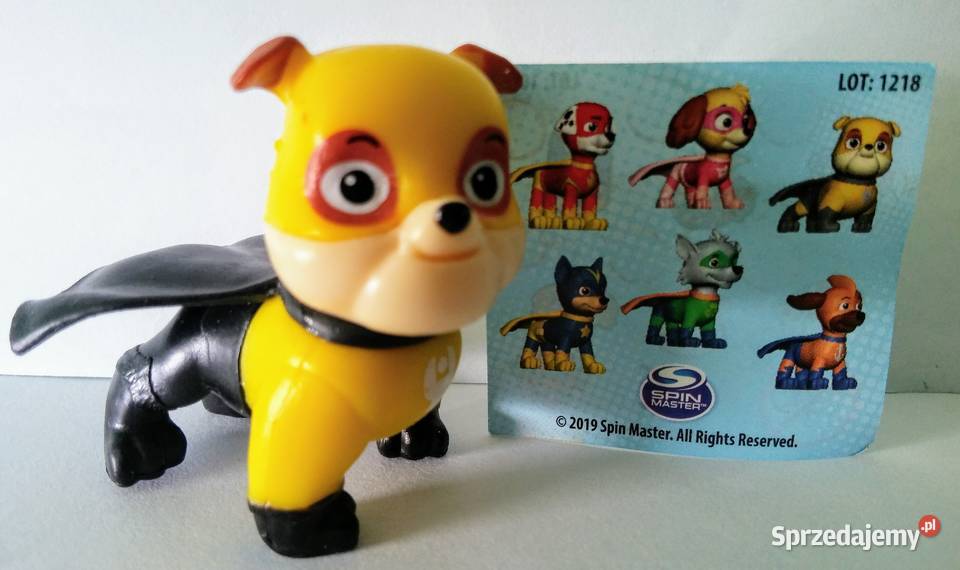 3 komplet psi patrol figurki spin master skye warmińsko-mazurskie Giżycko