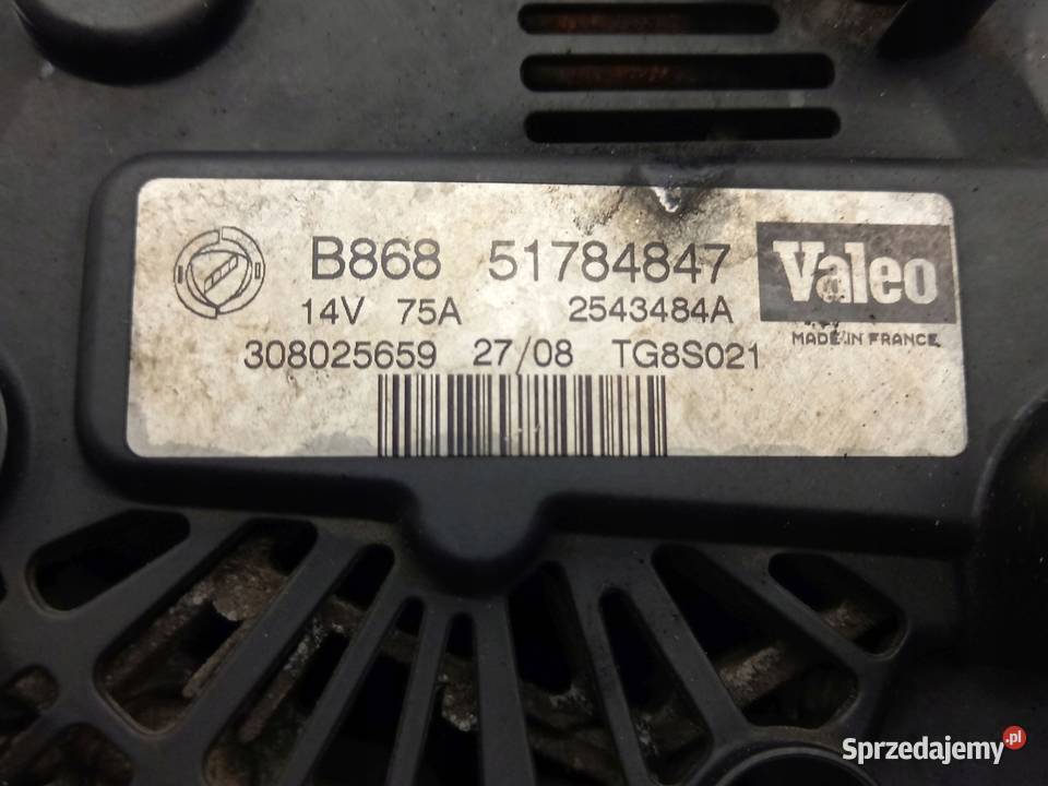 FIORINO DOBLO 13 CDTI 75 199A2000 alternator 75A osobowe Kielce
