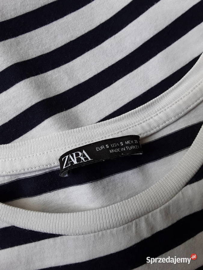 Casualowa bluzka w stylu marynistycznym r S ZARA mazowieckie Warszawa sprzedam