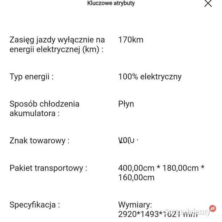 Super promo samochody elektryczne na zakupy mazowieckie Warszawa