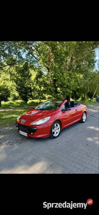 Peugeot 307 CC automat 20 benzyna mały przebieg 307 CC 307 CC mazowieckie Warszawa