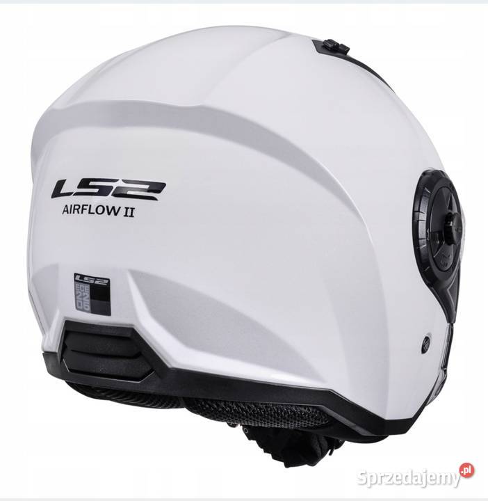 LS2 kask motocyklowy otwarty AIRFLOW SOLID WHITE Głogówek