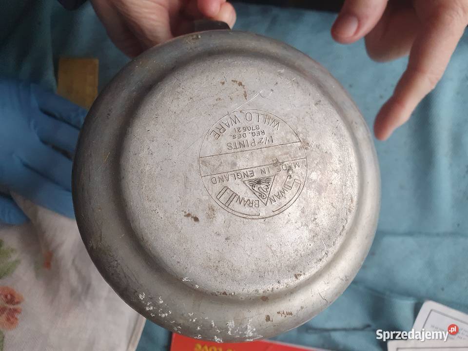 Oryginalny dzbanek angielski czajnik Swan Brand Antyki Warszawa sprzedam