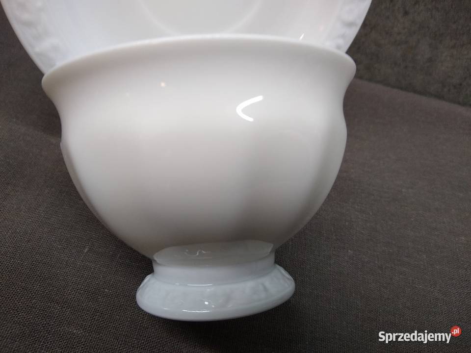 Filiżanka Rosenthal Biała Maria Classic Rose wielkopolskie Kalisz
