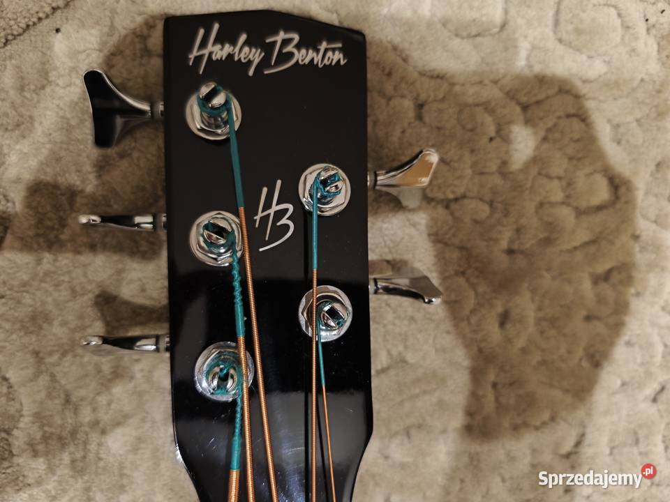 Gitara basowa Harley Benton B35BK Bełchatów