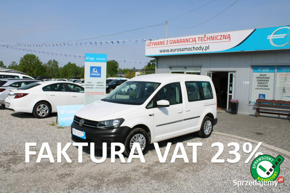 Volkswagen Caddy FVatosobowydrzwiprzesuwne netto Warszawa