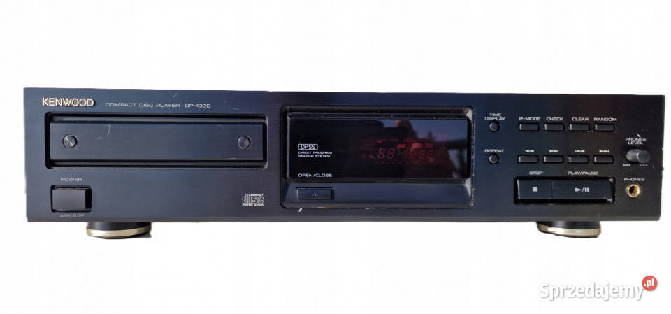 odtwarzacz kompaktowy CD player Kenwood DP 1020 Międzychód sprzedam