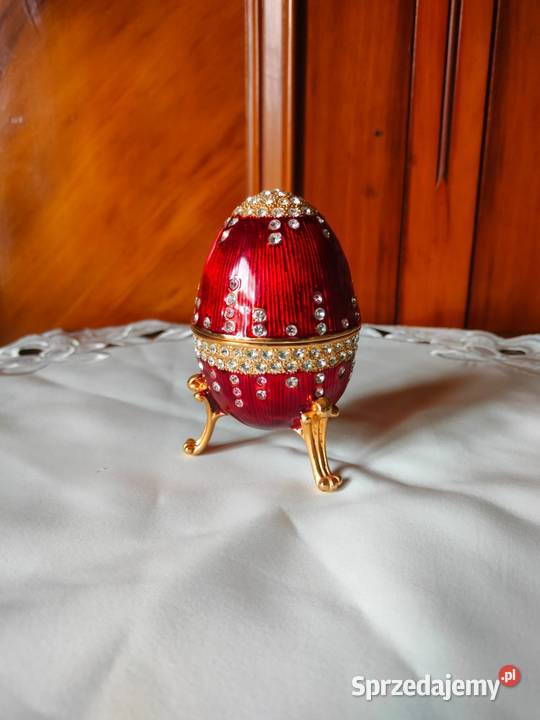 Jajo Faberge szkatułka z pozytywką Podczas Szkatułki i pudełeczka zachodniopomorskie Prusim sprzedam
