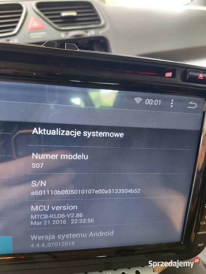 Radio dotykowe Android vw scirocco Passat Leon
