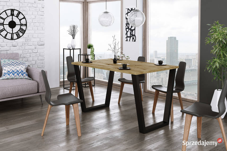 Stół Industrialny Cezar BIAŁY ARTISAN LANCELOT Stoły Katowice sprzedam