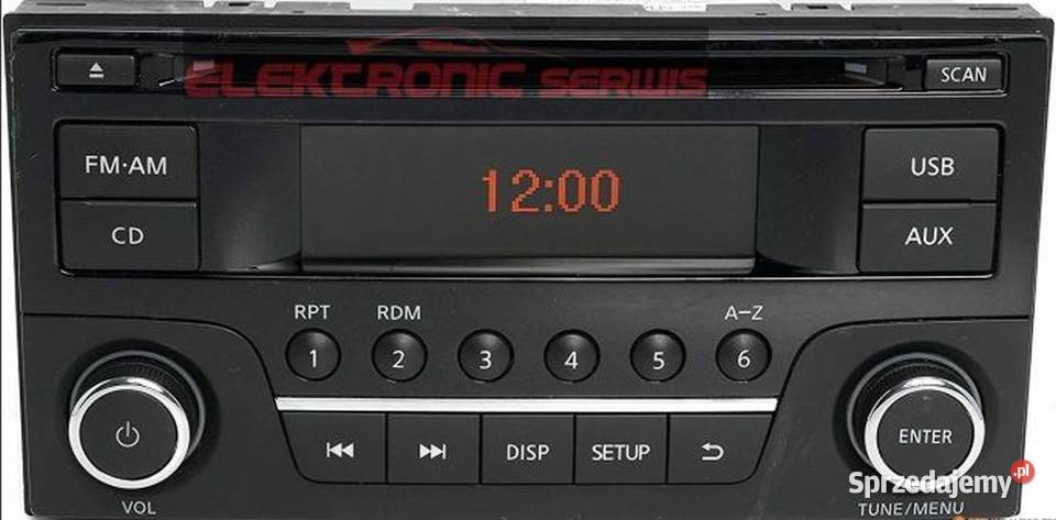Wyświetlacz radio Nissan Sentra Poznań