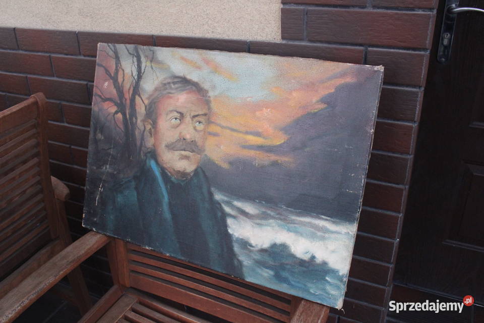 stary obraz olejny Kalisz sprzedam