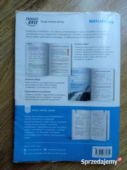 Matematyka 1 Podręcznik Hajnówka