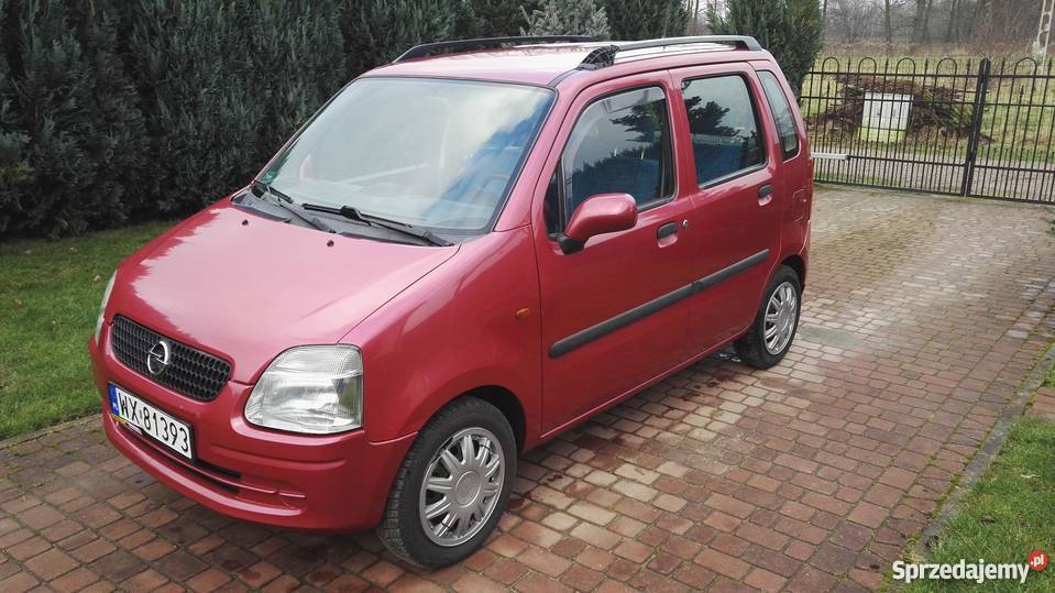 Opel Agilla Pakowny miejski samochodzik relingi dachowe Agila mazowieckie
