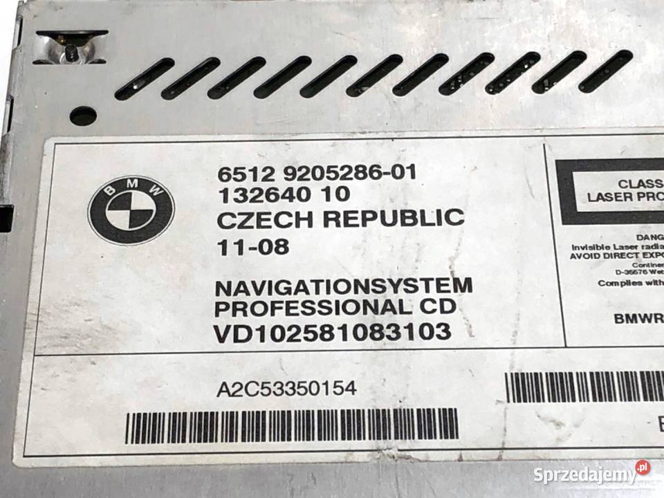 RADIO BMW E83 9205286 0311 ODTWARZACZ MULTIMEDIA osobowe