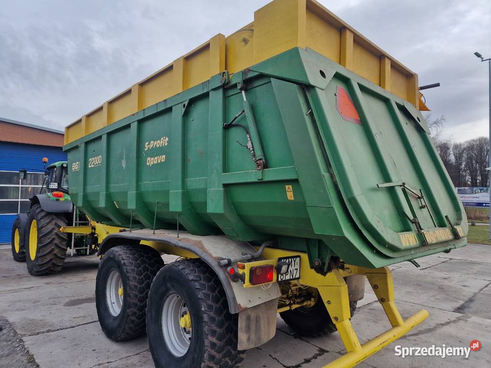 Przyczepa rolnicza tandem pronar vaia jeantil Głubczyce