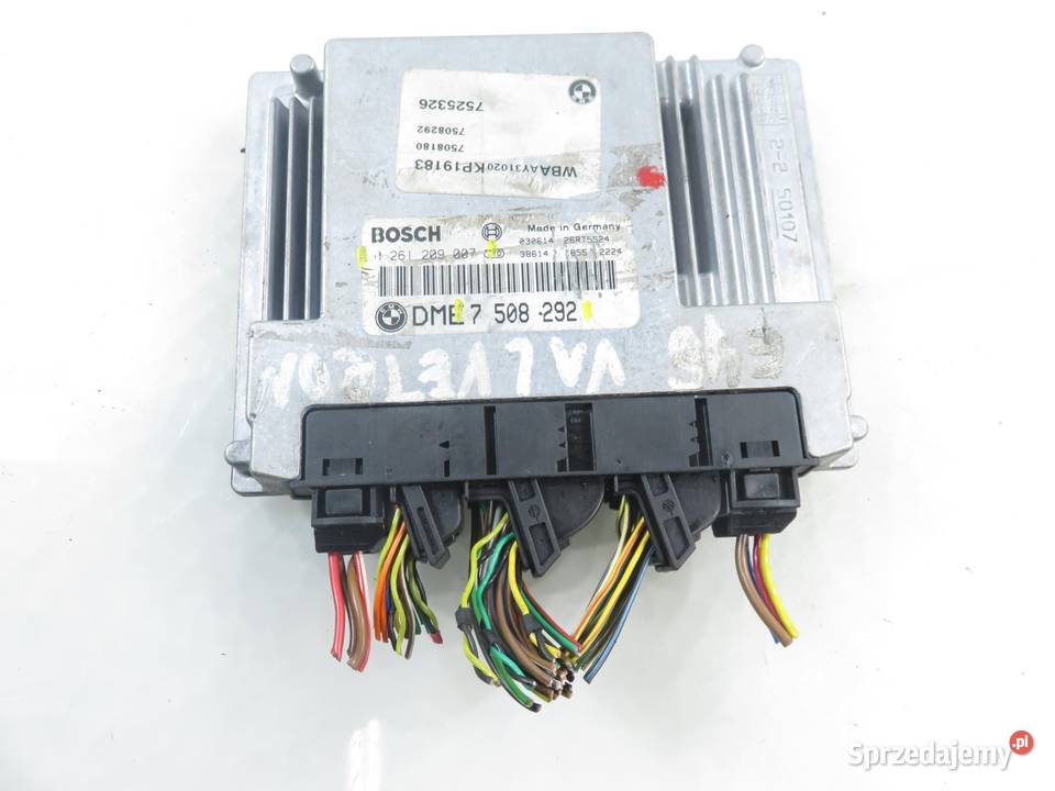 STEROWNIK BMW E46 18 316 ti 7508292 0261209007 sprzedam