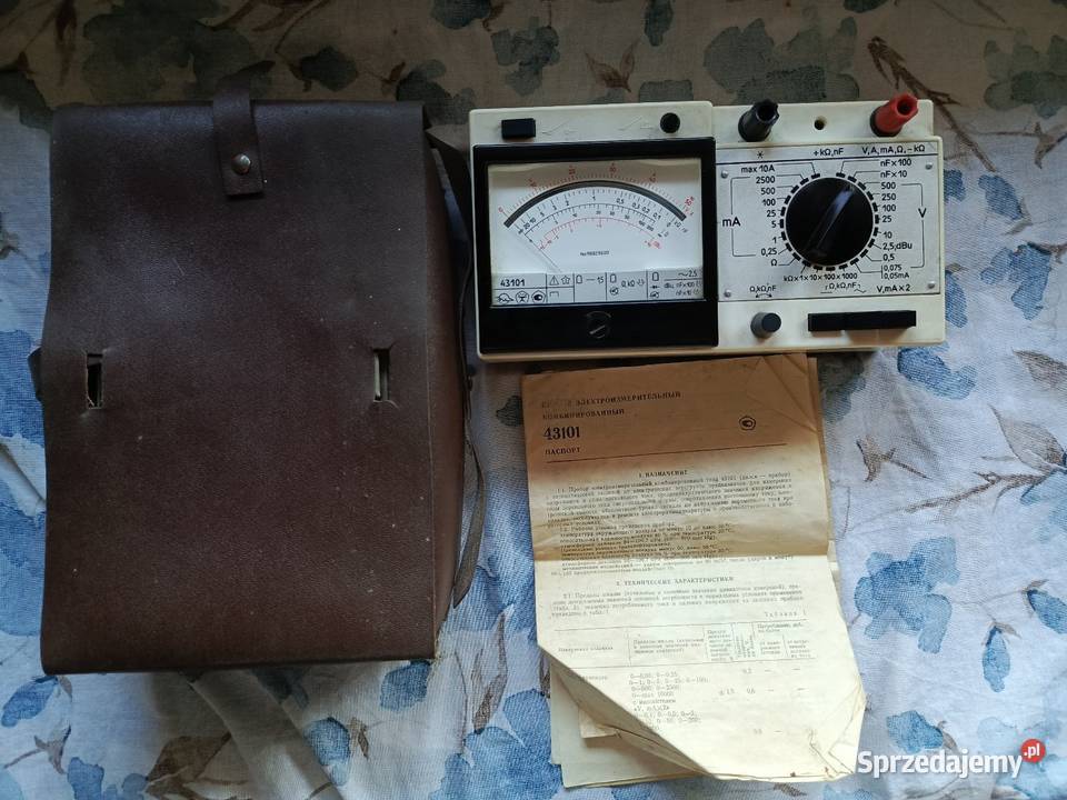 Miernik Multimetr Analogowy 43101 ZSRR CCCP