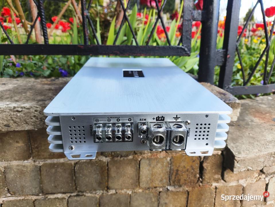 Wzmacniacz samochodowy 1 kanałowy monoblok Niegowonice