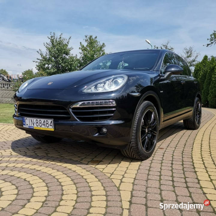 Porsche Cayenne 30D 245 8biegów TIPTOP Car II światła do jazdy dziennej Gniewkowo