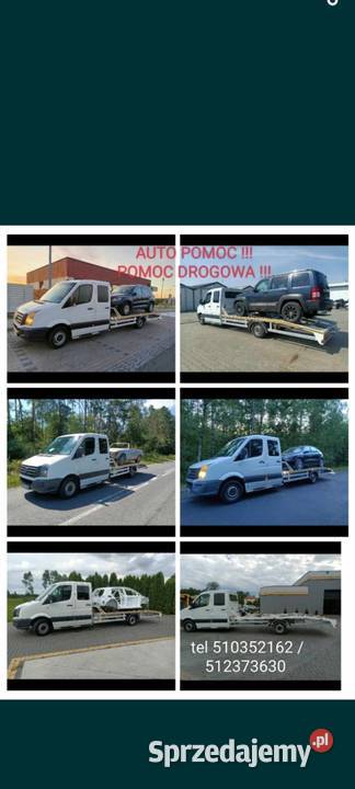 Pomoc drogowa auto pomoc auto laweta transport Opole Lubelskie