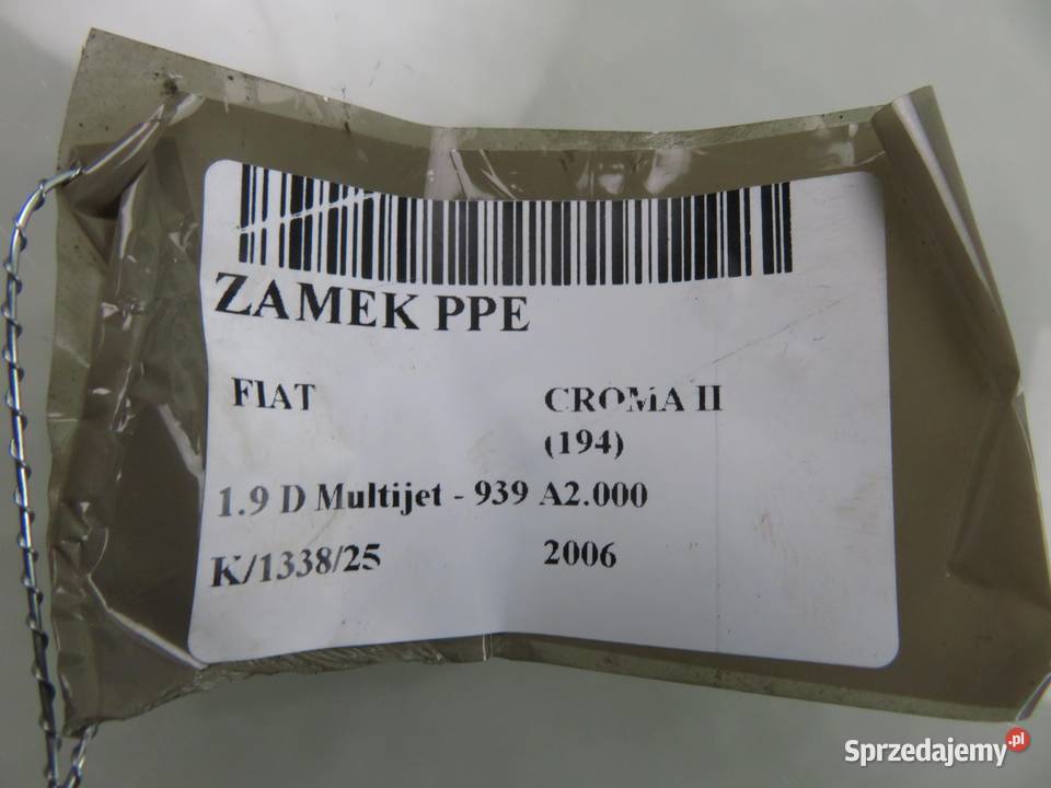 ZAMEK PRAWY PRZEDNI FIAT CROMA II 6 PIN małopolskie sprzedam