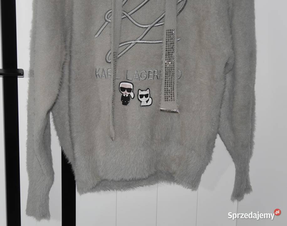 Karl Lagerfeld śliczny sweterek nowy 38 M Kaptur Wrocław