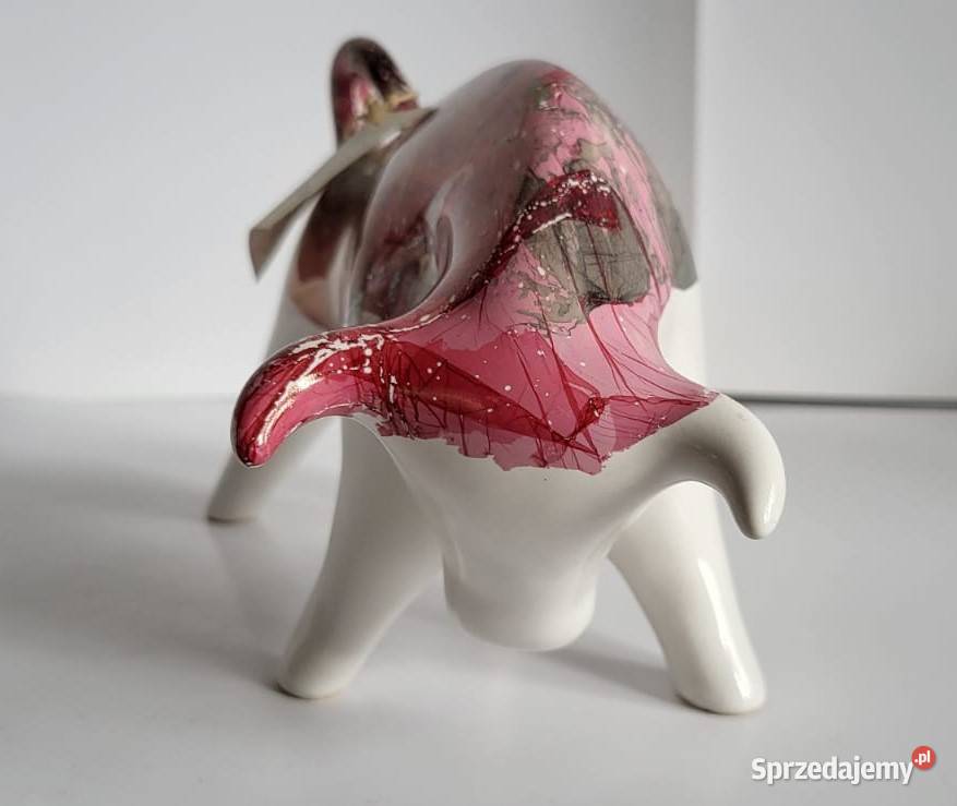 Znak zodiaku BYK Figurka Byczek ceramiczny Sierakowice