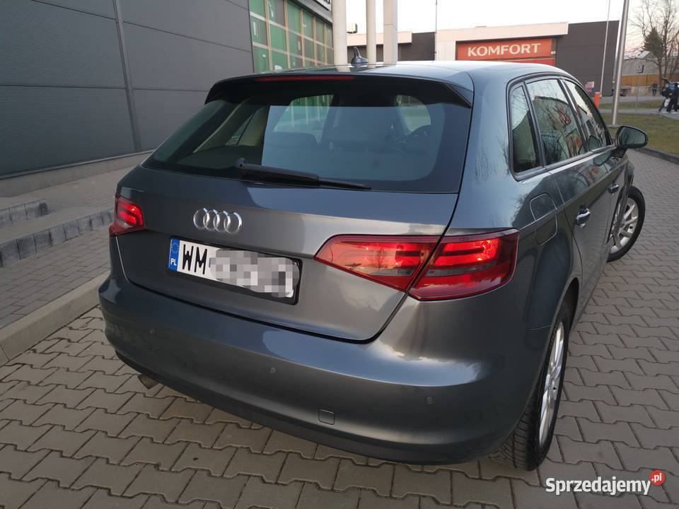 Audi A3 8v sportback Zadbane Prywatny CD Mińsk Mazowiecki