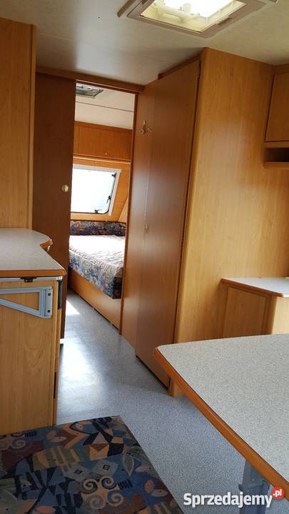 przyczepa kempingowa Dethleffs 1300 DMC 1997r Strzebiń