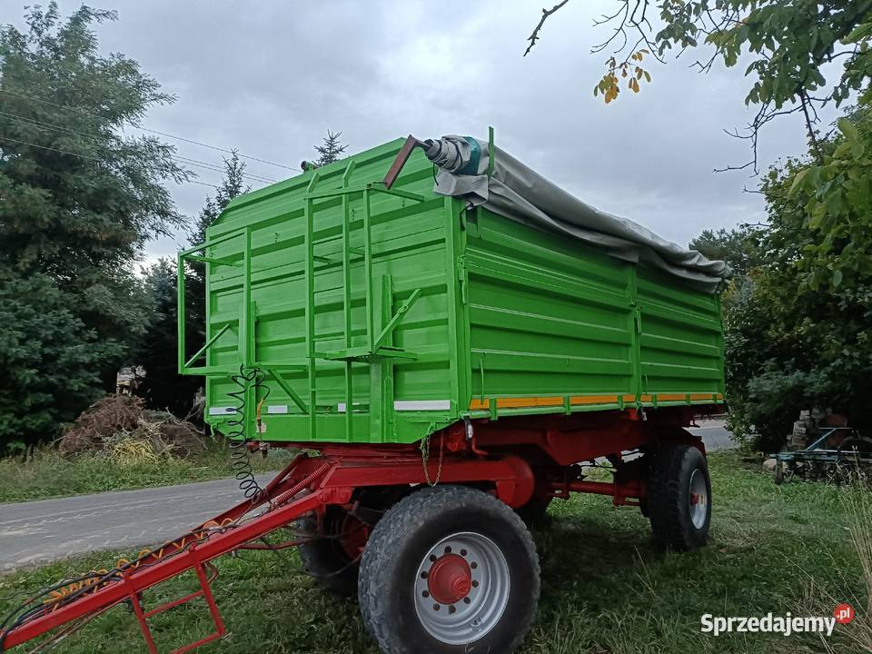 Przyczepa 3 strony wywrot 16 T nieuszkodzony kujawsko-pomorskie Włocławek