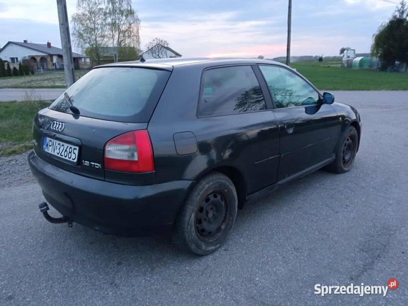 AUDI A3 8L 19 TDI 90 HAK OC I PT 072026 mazowieckie Grójec sprzedam