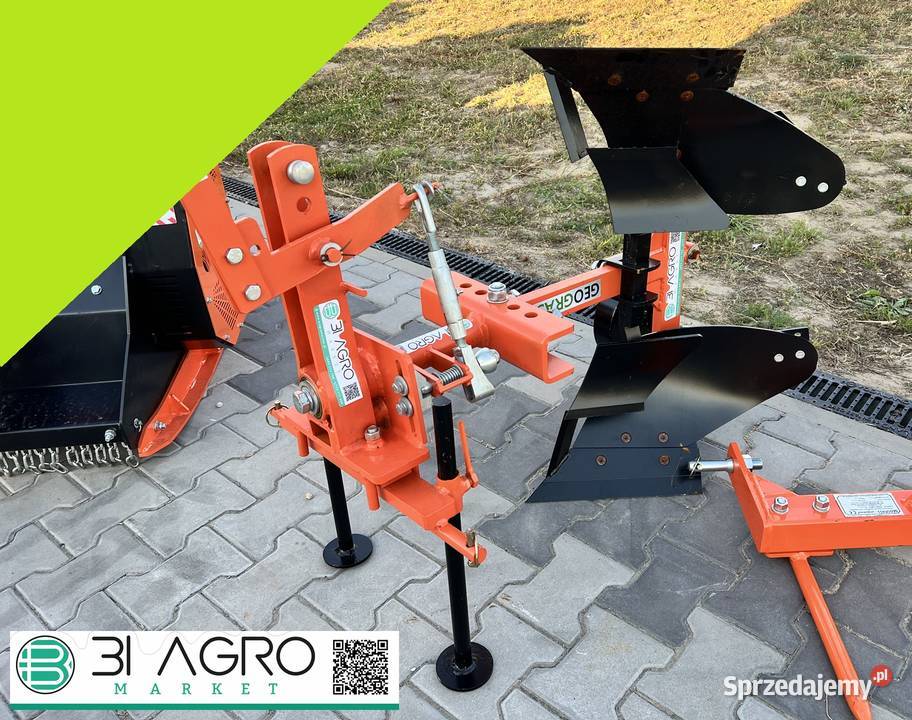 Pług obrotowy 230 GEOGRASS do mini ciągnika nieuszkodzony Szydłowiec