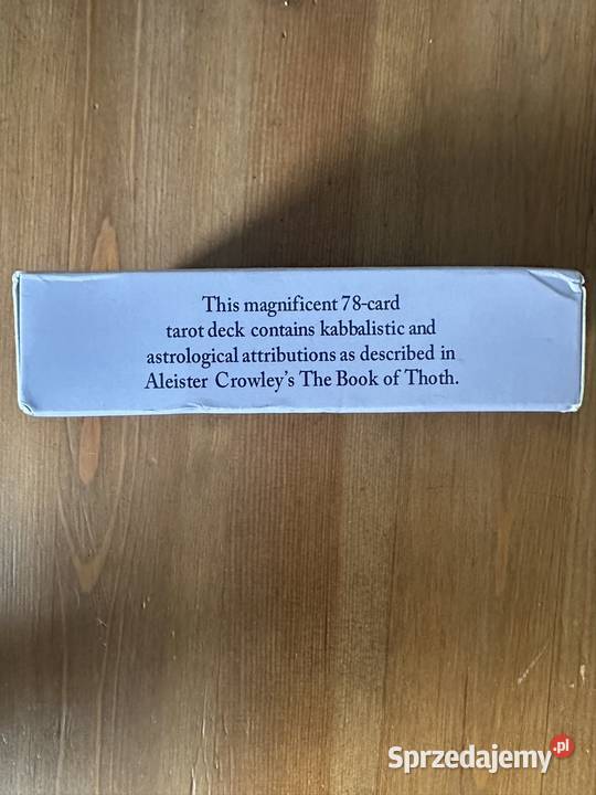 Karty Thoth Tarot Aleister Crowley Zabrze