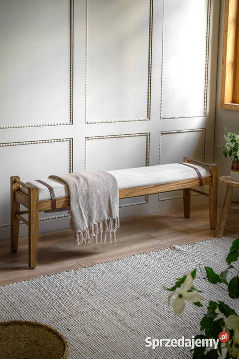 Stylowa ławka tapicerowana PEL 20 150cm małopolskie Maków Podhalański