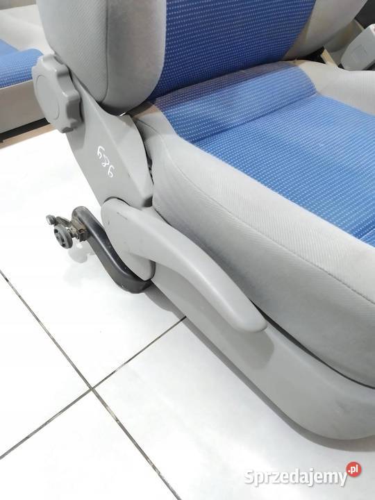 FOTELE PRZÓD TYŁ KOMPLET 5D NIEBIESKIE VW sprzedam