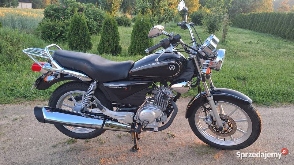 Yamaha ybr 125 custom nowa 1200km Tykocin sprzedam
