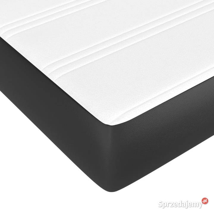 Materac kieszeniowy czarny 120x190x20 sztuczna Warszawa