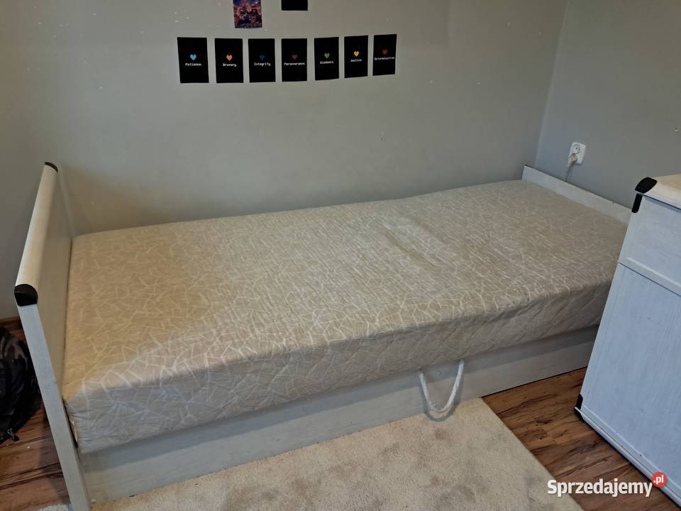 używane białe meble dziecka BRW indiana stan db Sandomierz sprzedam