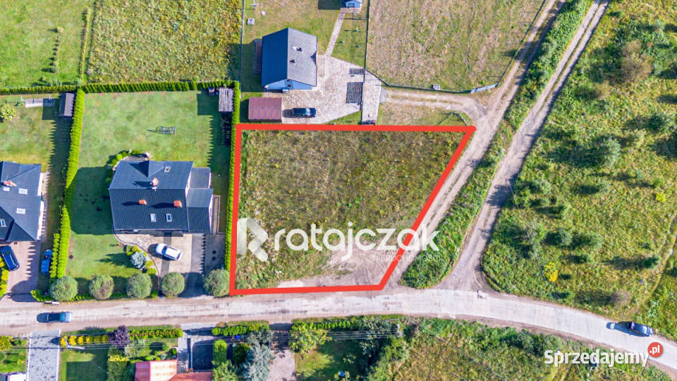 Działka do sprzedania 1075m2 Tuchom Szkolna 325zł/m2 Grunty i działki