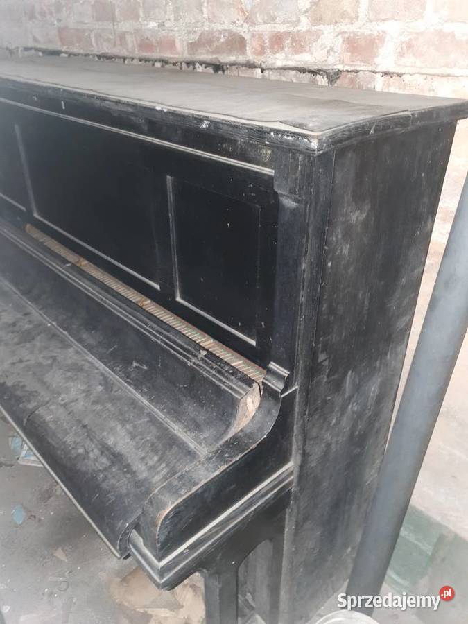 Zabytkowe Pianino BLTHNER LEIPZIG Czarny Mat 3 Warszawa