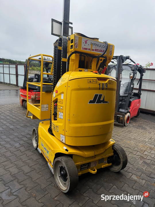 zwyżka podnośnik słupowy obrotowy JLG TOUCAN 8E Działoszyn