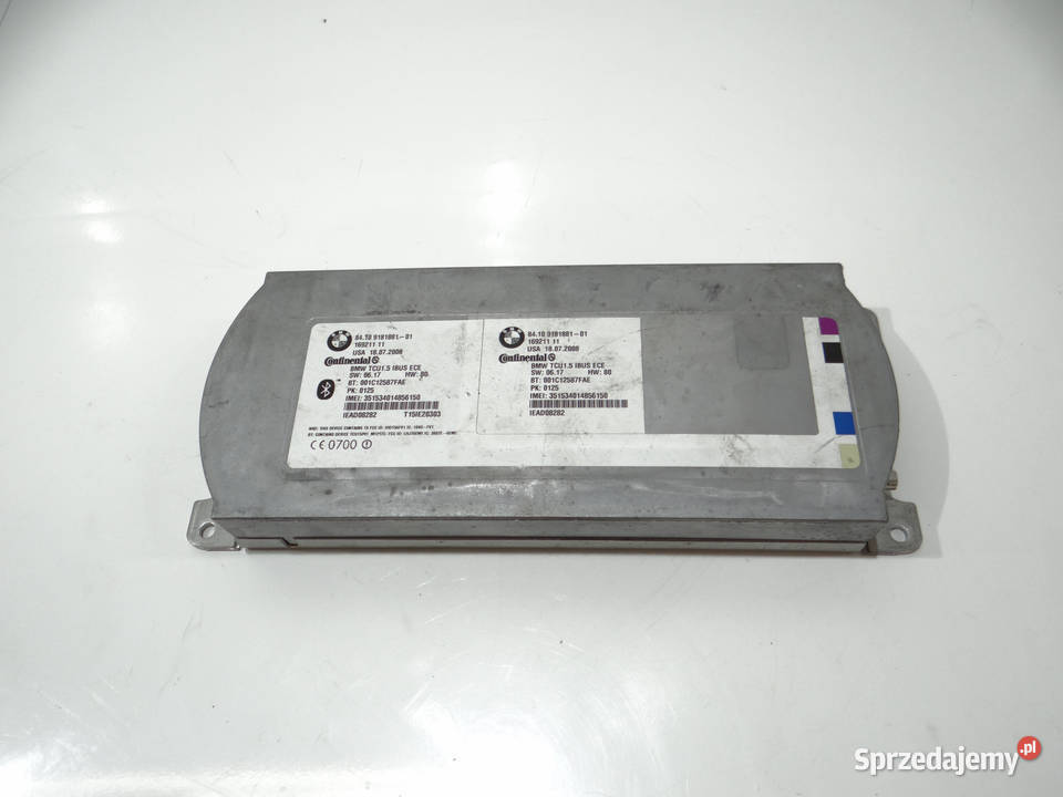 MODUŁ STEROWNIK BLUETOOTH BMW X3 E83 LCI 9181881
