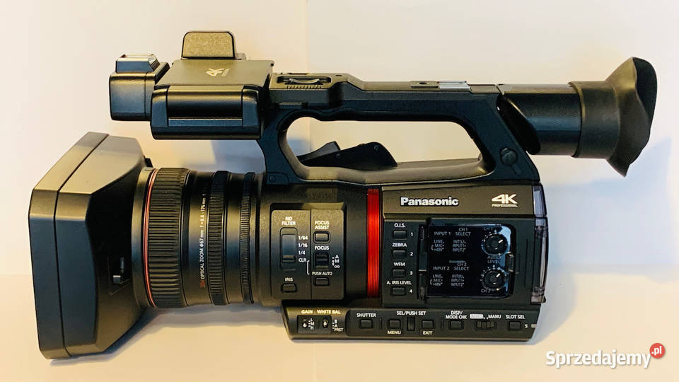 PANASONIC AG-CX350E - Profesjonalna kamera cyfrowa 4K - jak