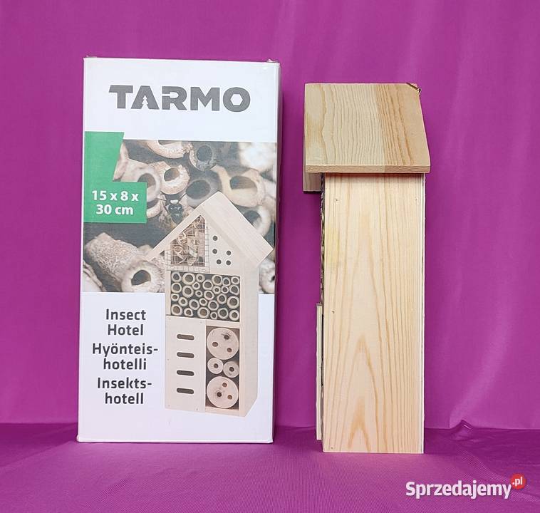 Domek owadów hotel budka legowa karmnik murarki Jasień