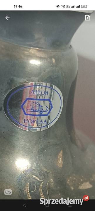 Sprzedam wazony kryształowe srebro Elbląg