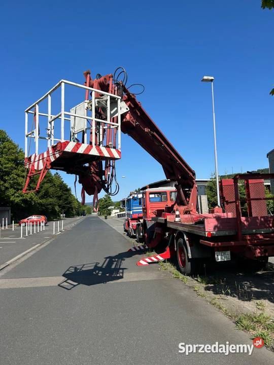 Man 16192 podnośnik koszowy Ruthmann1983 Import Podnośniki koszowe Zgierz