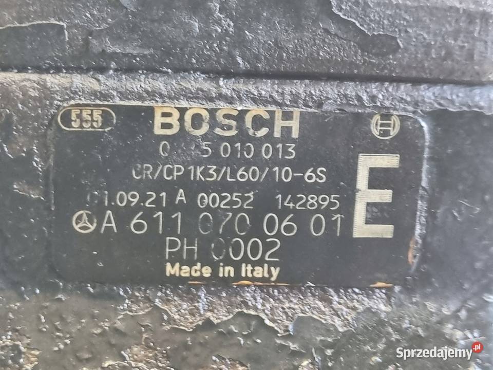 Mercedes Vito W638 22 CDI POMPA WTRYSKOWA paliwa Chełm sprzedam