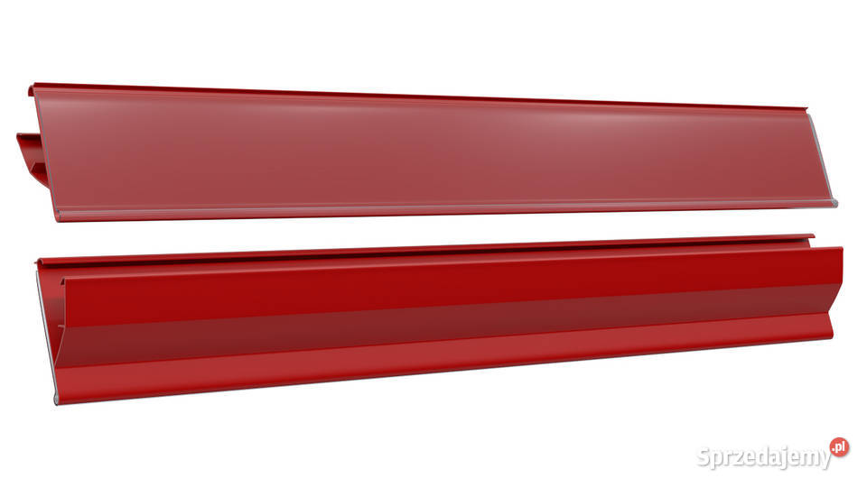 Listwa nakładana LS 39 990 mm Kolor CZERWONY RAL Kraków